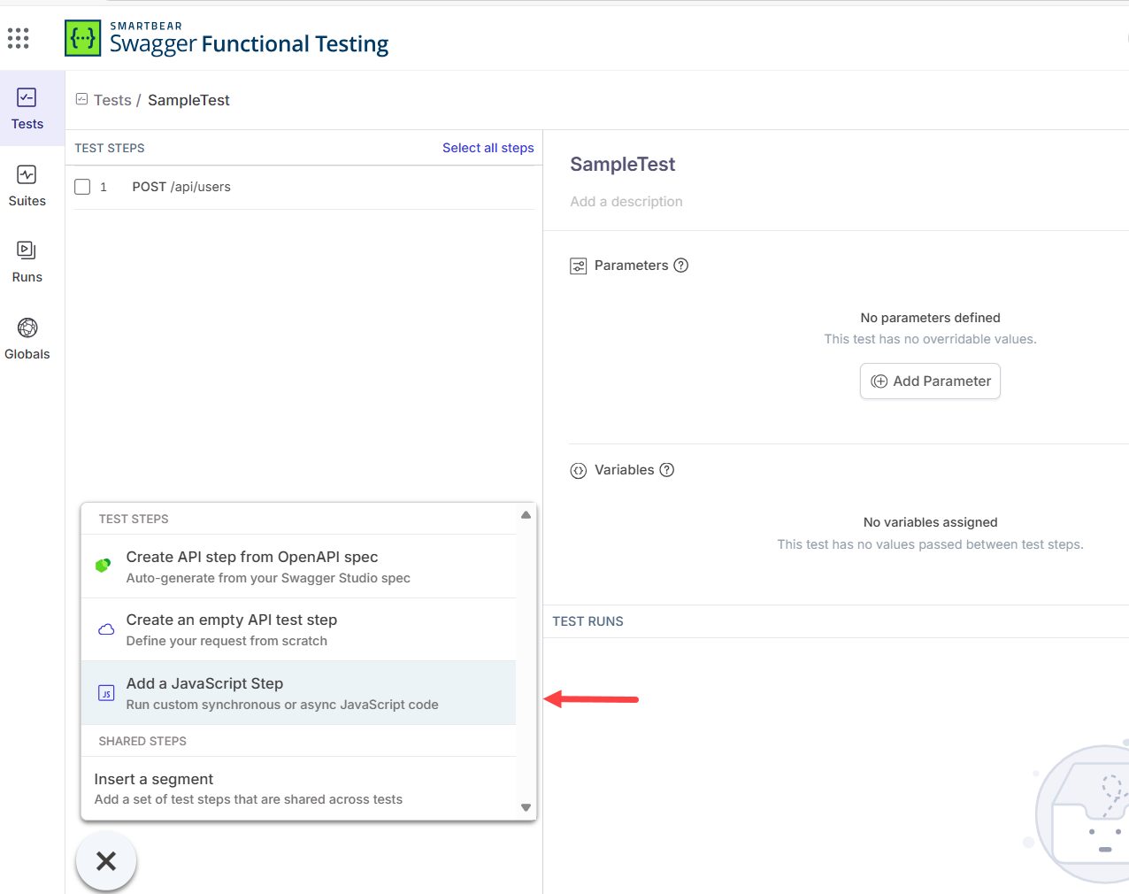 SwaggerFunctionalTesting_Screenshot_JavaScript_Step.png SwaggerFunctionalTesting_Screenshot_JavaScript_Step.png